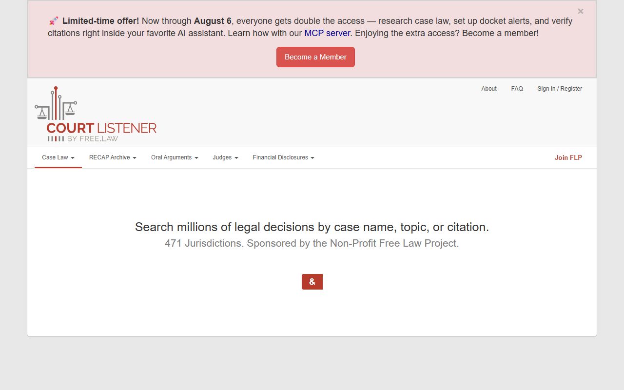 Webster County Superior Court federal records CourtListener context
