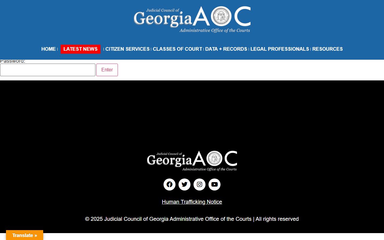 Webster County Superior Court municipal lower court records context